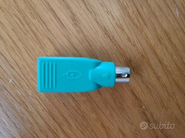 adattatore USB femmina a PS/2 maschio per mouse