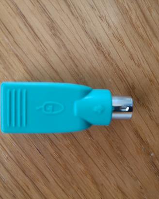 adattatore USB femmina a PS/2 maschio per mouse