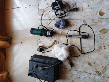 Accessori Acquario, termostato, pompe, filtro