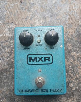 pedale chitarra Mxr classic 108 fuzz