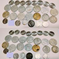 28 mon di cui  2 lire Ape, L. 10 spiga ed altro