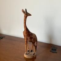 Giraffa in legno
