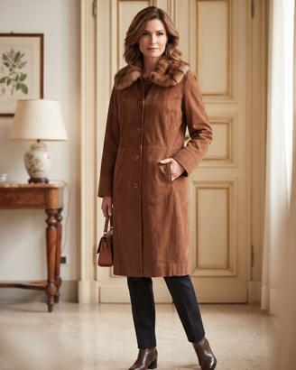 cappotto camoscio