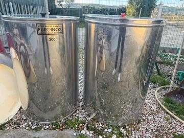 Cisterne Inox alimentare 300L EURO INOX-Vino Olio