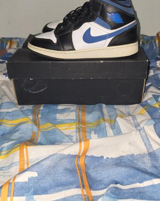jordan 1 mid blue 