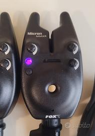 Avvisatori Carpfishing Fox MMXR 3+1 e Swinger mk2 