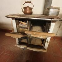 stufa a legna con forno