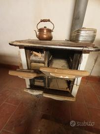 stufa a legna con forno