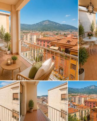 Corso umberto : 160 mq -con terrazzino