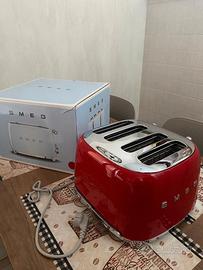 Tostapane SMEG TSF03RDEU Rosso 4 fette Anni 50