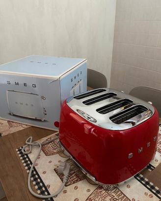 Tostapane SMEG TSF03RDEU Rosso 4 fette Anni 50