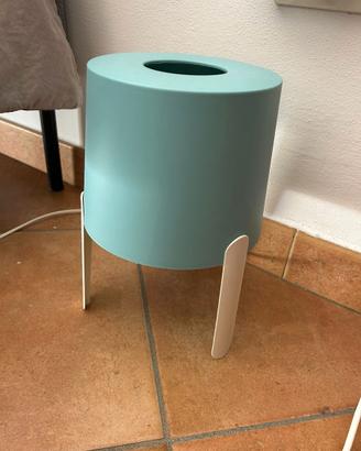 Coppia lampade ikea azzurre