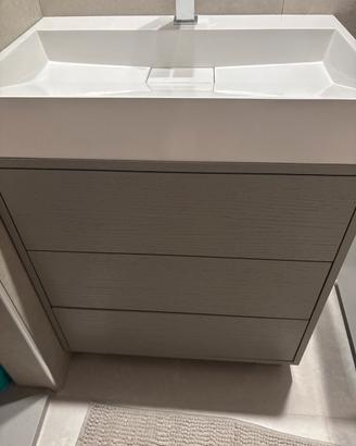 Mobile bagno con lavabo incluso