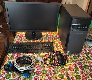 Lenovo pc e monitor Asus