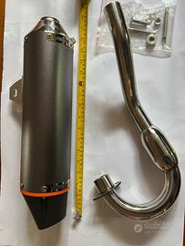 Tubo scarico moto cross Honda CRF 230F/ CRF 150F