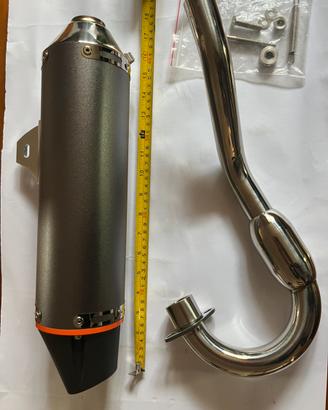 Tubo scarico moto cross Honda CRF 230F/ CRF 150F