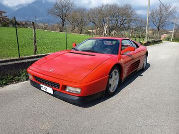 Ferrari 348 tb 1991 targa oro asi targa Modena