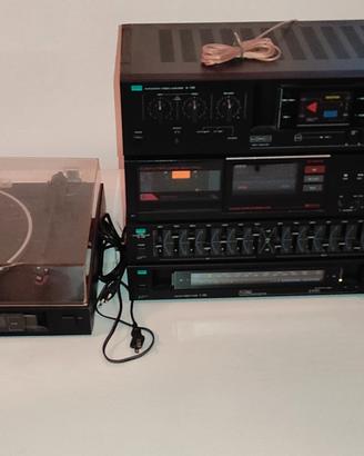 Hi-Fi Stereo Sansui Vintage Completo + Giradischi