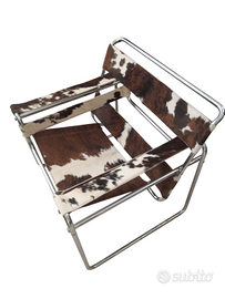 Sedia POLTRONE  Wassily modello B3. Stile Bauhaus.