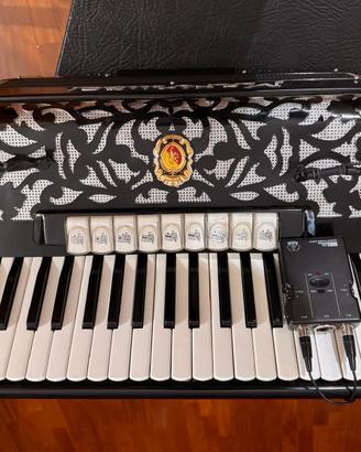 Fisarmonica Musette 120 bassi 4/5 amplificata midi