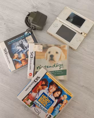 Nintendo ds più tre giochi