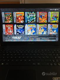 Pc computer portatile Win 11 + Retrogames
