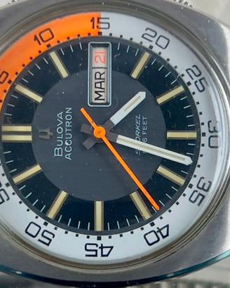 Bulova Accutron Snorkel 666 Feet  Accutron b&p