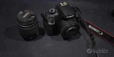 Canon EOS 4000D + EF-S 18-55 + Canon EF 50mm f/1.8