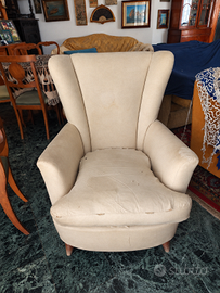 Poltrona Bergère Vintage Anni '50 – Modernariato  