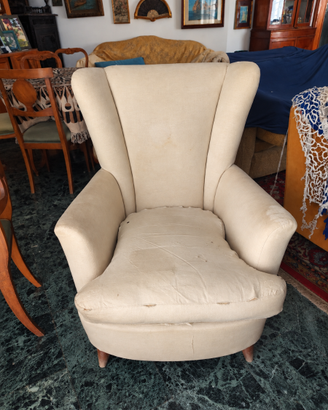 Poltrona Bergère Vintage Anni '50 – Modernariato  