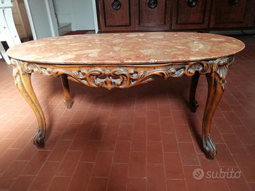 Tavolino salotto antico