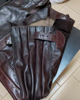 borsone vera pelle cm60x40