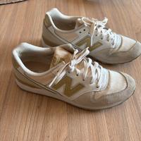 Scarpe New Balance 996 pelle beige 