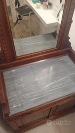 Mobile Antico con specchio 