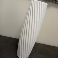 vaso bianco alto 46 cm 