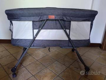 Culla neonato con materasso e ruote