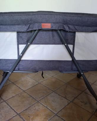 Culla neonato con materasso e ruote