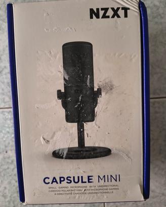 NZXT Capsule Mini – Microfono USB cardioide, nuovo