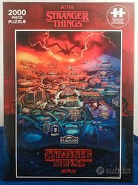 Puzzle Stranger Things Netflix Nuovo 2000 pezzi
