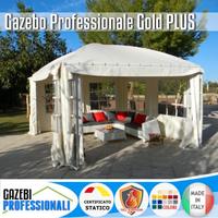 Gazebo professionale 4x5m certificato giardino bar
