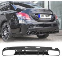 DIFFUSORE MERCEDES W205 SEDAN AMG 14-21 LOOK AMG C