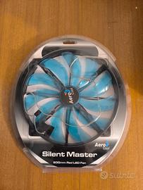 Ventola Aerocool Shark 200mm blu