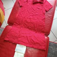 Vestito natalizio bimba 6-8 anni