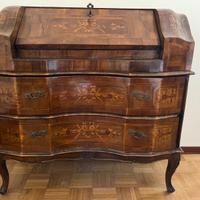 Trumeau / scrittoio a ribalta Luigi XV