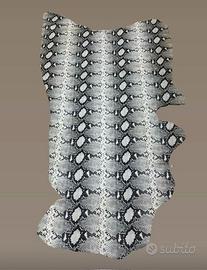 vera pelle pitone stampa