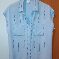 camicia donna con strass