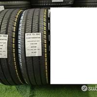 2 gomme 215 75 16c CONTINENTAL RIF2696