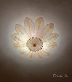 lampadario plafoniera Murano vintage