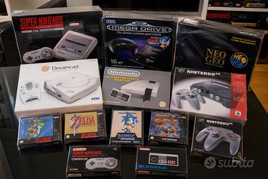 Ritiro console game amni 90-2000 nuove
