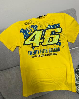 T-shirt Valentino Rossi Autografata.